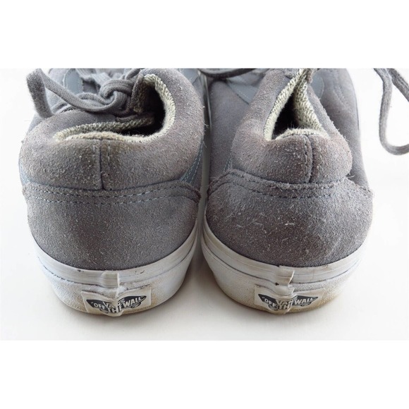 VANS Fashion Sneakers Gray Fabric Women 7.5 Medium - Picture 4 of 7